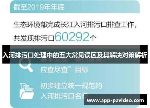 入河排污口处理中的五大常见误区及其解决对策解析