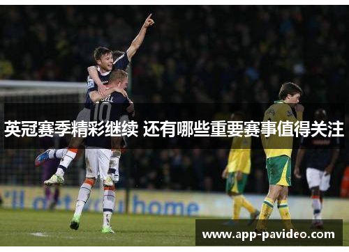 英冠赛季精彩继续 还有哪些重要赛事值得关注